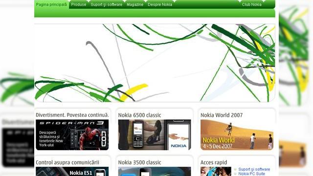 <b>Nokia.ro s-a relansat!</b>Nokia Romania are o veste buna pentru toti internautii: noul sau site www.nokia.ro este acum disponibil, cu o noua interfata. Procesul face parte dintr-o transformare a tuturor site-urilor Nokia din lume, fiind astfel optimizata experienta online. Atuul...