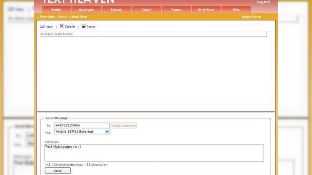 <b>Din nou SMS-uri gratuite pentru romani, acum prin Text Heaven!</b>Retelele de social networking (gen Hi5 sau Myspace) sunt inca la moda, in vreme ce variantele lor mobile se afla in plina dezvoltare... Iata ca un serviciu axat pe trimiterea de SMS-uri gratuite ajuta la popularizarea retelelor sociale mobile, acesta...