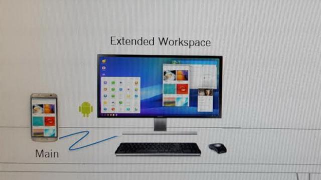 <b>Samsung Galaxy S8 ar urma să primească un soi de alternativa la Continuum de pe Windows 10, în varianta Android</b>Nu se putea să înceapă anul fără să vedem şi noi scăpări legate de cel mai aşteptat flagship al primei jumătăţi din 2017 şi anume Galaxy S8. Azi descoperim un aspect interesant şi anume că Samsung Galaxy S8 ar urma să aibă o funcţie în gen Continuum de..