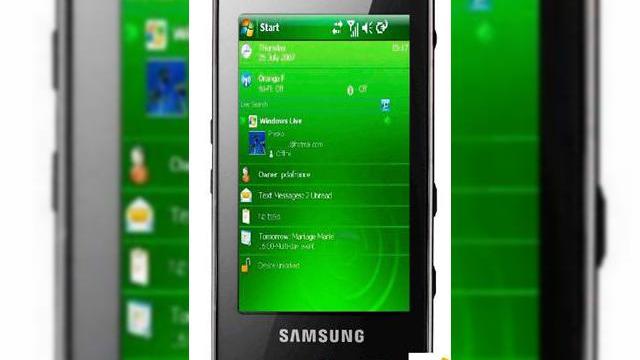 <b>Smartphone-ul Samsung i900 cu camera de 5 megapixeli, confirmat</b>Samsung i900 a fost depistat pe blogurile de specialitate in urma cu o saptamana, trecand drept smartphone-ul dotat cu touchscreen si camera de 5 megapixeli, dar nefiind mai mult decat un zvon. Iata ca acum zvonul devine realitate, iar acest terminal...