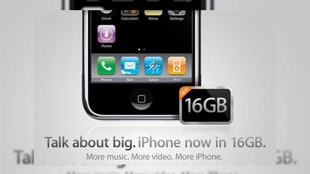 <b>Apple dubleaza capacitatea de stocare pentru iPhone si iPod Touch</b>Apple tocmai a anuntat dublarea capacitatii de stocare a celebrului iPhone, dar si a playerului iPod Touch, pentru doar 100 de dolari in plus fata de pretul initial. Astfel vom vedea acum iPhone-uri de 16GB vandute la pretul de 499 dolari si iPod-uri...