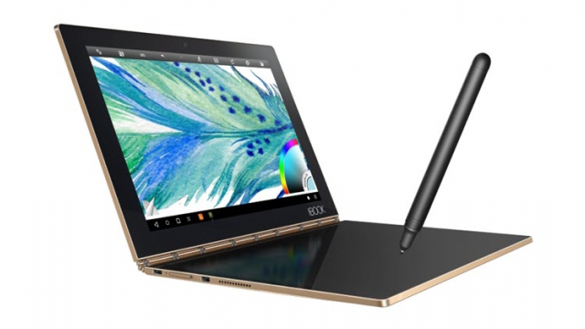 <b>Varianta accesibilă de Lenovo Yoga Book, Lenovo Yoga A12 e deja disponibilă pe Amazon la un preţ atractiv; Se livrează şi în România</b>Doar două zile au trecut de la anunțul tabletei Lenovo Yoga A12 și iată că aceasta poate fi deja achiziționată de pe site-ul Amazon cu livrare în România. Prețul este de 299 dolari și primim la pachet un display HD de 12 inch, 2 GB memorie RAM și un 