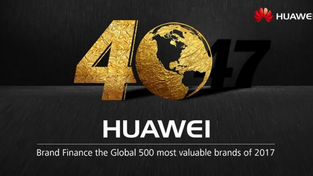 <b>Huawei se clasează pe locul 40 în top 500 cele mai valoroase branduri din lume, conform Brand Finance</b>Conform unui raport realizat de către Brand Finance, Huawei s-a clasat anul acesta pe locul 40 în top 500 cele mai valoroase branduri din lume. Producătorul chinez a urcat 7 poziții comparativ cu anul trecut și succesul companiei este unul