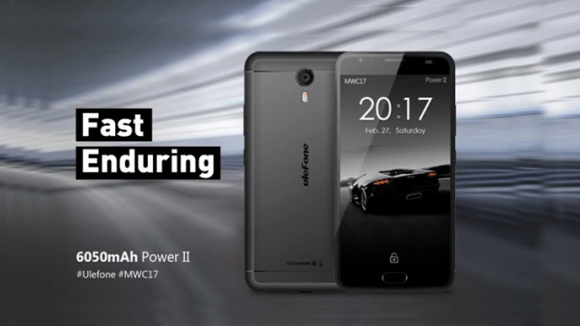<b>Ulefone Power 2 ar urma să vină cu 4 GB RAM şi 64 GB stocare; Prezentat la MWC 2017</b>Un alt anunț pregătit pentru târgul de tehnologie Mobile World Congress 2017 este și cel al smartphone-ului Ulefone Power 2, telefon așteptat să vină la pachet cu 4 GB memorie RAM pentru un sistem de multitasking eficient și cu 64 GB de stocare flash
