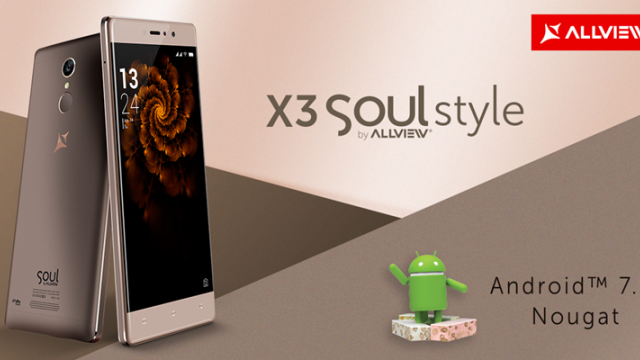 <b>Allview X3 Soul Style va primi Android 7.0 Nougat în această vară!</b>Prin intermediul unui comunicat de presă cei de la Allview ne anunță astăzi că smartphone-ul X3 Soul Style va primi actualizarea la Android 7.0 Nougat până la jumătatea acestui an, adică undeva în perioada mai-iunie. Terminalul de față a fost testat