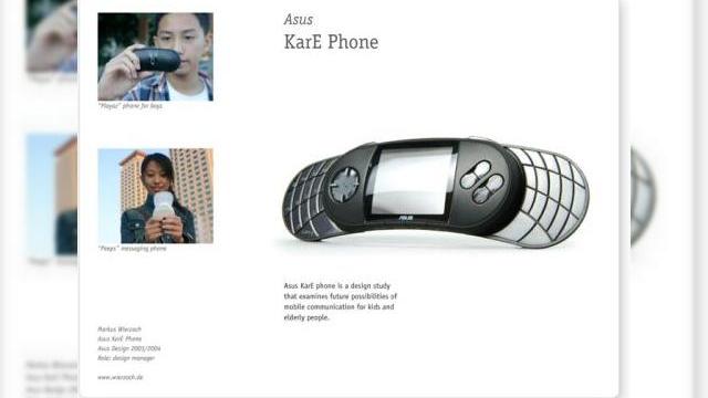 <b>Telefonul/consola Asus KarE, doar un concept deocamdata</b>Asus KarE este un design conceptual creat de catre Markus Wierzoch, care tinteste un public format din adolescenti pasionati de gaming si din adolescente pasionate de instant messaging si SMS-uri. La prima vedere terminalul arata exact ca o consola...