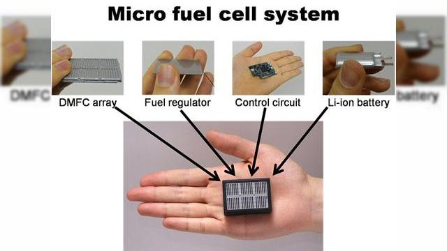 <b>Bateria Sony care ofera 14 ore de playback video soseste in curand</b>Cel mai nou prototip de baterie Sony a fost dezvaluit publicului, cu promisiunea ca va furniza destula energie pentru un terminal mobil, astfel incat sa asigure 14 ore de playback video. Bateria va folosi doar 10mL de methanol pentru aceasta performanta,...