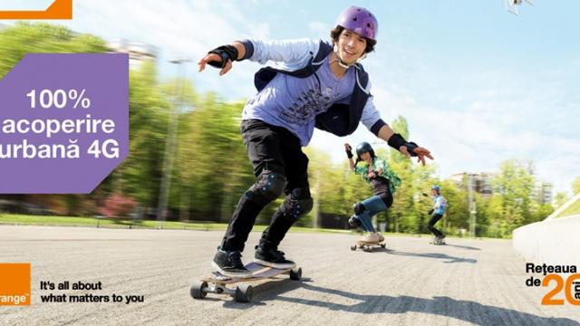 <b>Orange România oferă o acoperire 4G în proporție de 100% la nivel urban</b>Prin intermediul unui comunicat de presă emis astăzi de către Orange România aflăm că acoperirea 4G la nivel urban a ajuns la 100%, realizare ce are loc la 20 ani de la lansarea rețelei. Ni se dezvăluie totodată și faptul că traficul 4G a crescut de 4 ori