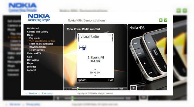<b>Joaca-te cu Nokia N96 pe Internet!</b>Nokia ne ofera sansa de a testa noul sau handset N96, cel putin virtual prin intermediul site-ului sau care simuleaza experienta utilizarii unui astfel de handset. Daca accesati acest site Nokia, si nu mai descoperiti demo-ul retineti faptul ca...