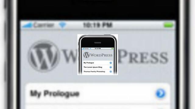 <b>Wordpress acum pe iPhone prin intermediul unei aplicatii</b>Echipa din spatele popularei platforme de blogging Wordpress a anuntat ieri ca a inscris aplicatia Wordpress iPhone pe AppStore pentru distributie catre terminalele produse de Apple. Astazi, daca veti deschide faimosul AppStore, veti descoperi aplicatia...