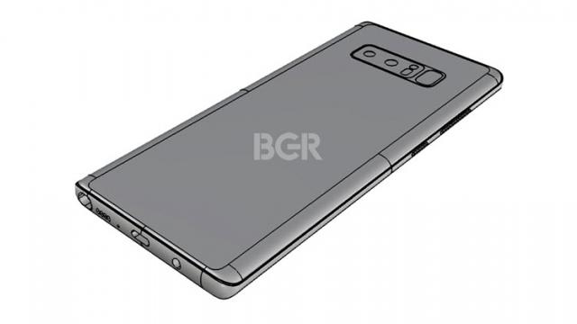 <b>Încă o randare a lui Samsung Galaxy Note 8 confirmă look-ul camerei duale din spate</b>La scurt timp de la randările prezentate de către @OnLeaks iată că sosește și o schiță a lui Samsung Galaxy Note 8, material ce confirmă look-ul camerei duale din spate ce include în fereastra dedicată și scanner-ul de amprente. Vedem aici că 