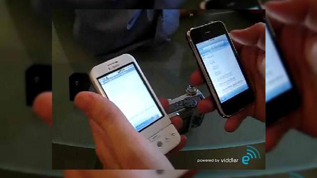<b>T-Mobile G1 (HTC Dream) comparat cu iPhone (VIDEO)</b>A venit momentul previzibilei comparatii dintre iPhone si T-Mobile G1, cu asteptari mari din partea fanilor Google si o oarecare aroganta pentru orice fanboy Apple. Clipul urmator prezinta aceasta comparatie, el fiind realizat de catre cei de la Engadget,...