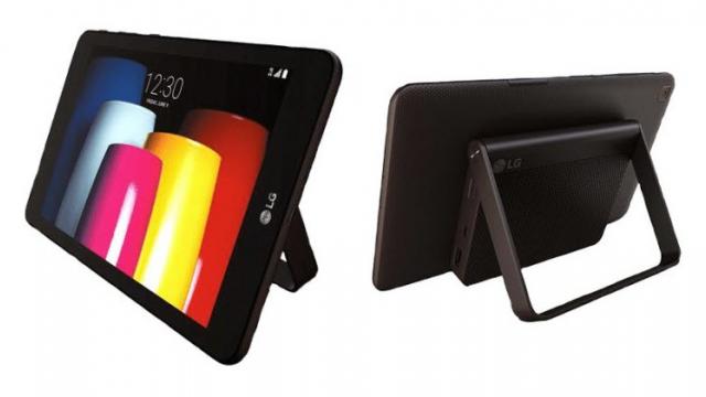 <b>LG pare să ne pregătească o nouă tabletă, modelul LG GPad X2 8.0 Plus, care a apărut pe site-ul T-Mobile</b>Prin intermediul operatorului american T-Mobile urmează a debuta în perioada următoare o nouă tabletă numit LG GPad X2 8.0 Plus, model cu diagonala de 8 inch ce va opta și pentru un soi de modularitate. Vedem în imaginile de mai jos un astfel