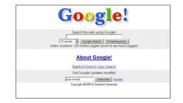 <b>Google.com a fost înregistrat în urmă cu 20 de ani; Iată cum arăta pagina sa principală la început şi cum arată acum</b>În cazul în care simţeaţi nevoia să vi se reamintească că timpul trece nemilos peste noi toţi, azi am aflat că Google.com a împlinit în această săptămână 20 de ani. Pe 15 septembrie 1997 era înregistrat domeniul Google.com şi mai jos vedeţi cum arăta la î
