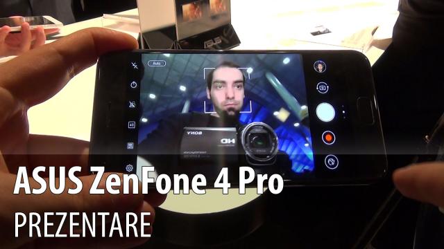 <b>ASUS ZenFone 4 Pro hands-on: în sfârşit un flagship veritabil pentru ASUS (Video)</b>După cum probabil ştiţi deja am participat la lansarea seriei de telefoane ASUS ZenFone 4 de la Roma în această săptămână, ocazie cu care am putut pune mâna pe toate variantele de terminale din această serie. ASUS ZenFone 4 Selfie Pro a primit deja..