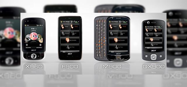 <b>Acer prezinta oficial smartphone-urile din seria Tempo: X960, F900, M900 si DX900</b>Iata fructul colaborarii E-Ten Acer, dupa ce Acer a cumparat producatorul lui Glofiish in 2008, lansand acum terminale care amintesc de perioada de glorie a celor dela E-Ten. Ieri, in cadrul Mobile World Congress 2009, Acer a lansat seria de telefoane...