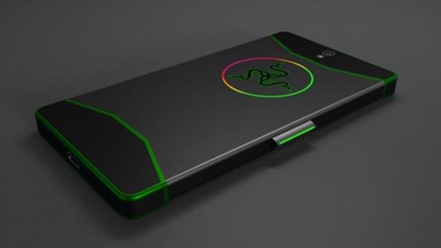 <b>Avem primele randări cu telefonul Razer Phone, handset de gaming cu 8 GB RAM</b>Pe data de 1 noiembrie este așteptat și debutul lui Razer Phone, un terminal mobil cu display standard de 5.7 inch, procesor octa-core Qualcomm Snapdragon 835 și 8 GB RAM. Așa cum bănuiți avem de-a face cu un smartphone de gaming ce poate