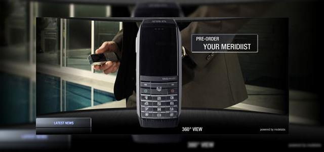 <b>TAG Heuer isi prezinta telefonul mobil luxos pe noul sau site</b>Meridiist este primul telefon de lux creat de catre producatorul de ceasuri TAG Heuer, iar acest model este prezentat in detaliu pe proaspat-lansatul site oficial al companiei . Lansarea globala a website-ului dedicat telefonului precede showul...