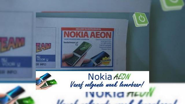 <b>Nokia Aeon se lanseaza saptamana viitoare... gluma de 1 aprilie in avans?</b>Dupa ce am admirat conceptul/falsul Nokia Aeon de-a lungul anilor si variante chinezesti ale acestui telefon, iata ca handsetul ar putea deveni realitate saptamana viitoare, in Olanda. Sau este vorba de clasica farsa de 1 aprilie... Ziarul olandez gratuit...