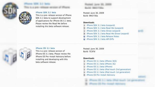 <b>iPhone OS 3.1 beta, disponibil acum pentru developeri</b>Daca iPhone OS 3.0 v-a dezamagit, iar iPhone 3GS nu e chiar ceea ce sperati, Apple e gata sa lanseze acum versiunea OS 3.1 si SDK-ul sau, cel putin in varianta destinata developerilor. &nbsp; Printre noutatile pe care le aduce aceasta versiune se numara...