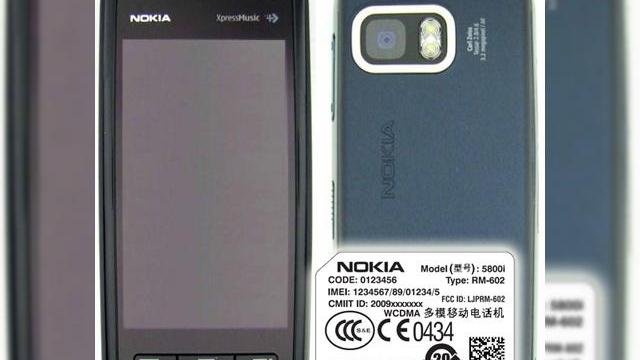 <b>Nokia 5800i, un nou telefon sau doar varianta chinezeasca a lui 5800 XpressMusic?</b>In vreme ce Apple pregateste lansarea in China a celebrului sau handset, iata ca si Nokia 5800 XpressMusic se pregateste sa soseasca in aceasta tara asiatica, dar cu un nou nume. Modelul 5800i tocmai a primit aprobarea celor de la FCC si este foarte...
