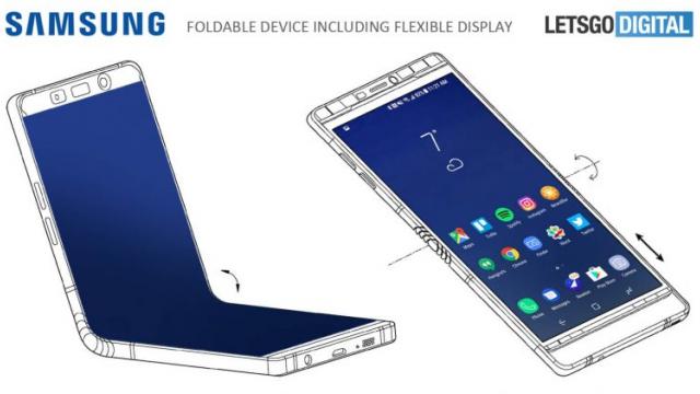 <b>Samsung Galaxy X, posibile prime imagini cu înfățișarea sa reală; Primeşte brevetul oficial, are ecran flexibil</b>Ultima oară când am auzit de Samsung Galaxy X, veştile erau negative: terminalul fusese amânat până în 2019. Acum aflăm că handsetul a primit un brevet oficial, cel MARE ca să zic aşa şi mai autentic decât cele de până acum. Avem de-a face cu un phablet c
