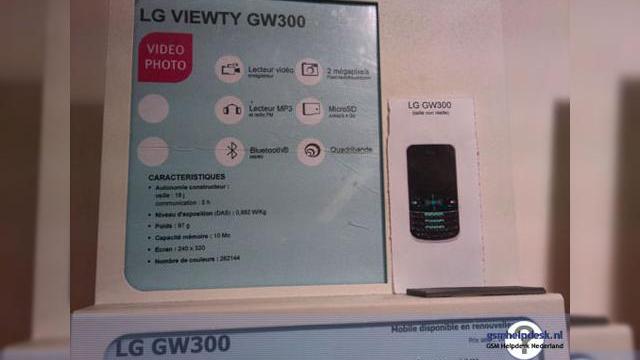 <b>LG pregateste un model Viewty cu camera de doar 2 megapixeli?</b>Brandul Viewty al celor de la LG a fost de obicei asociat cu cameraphone-urile de top, inca de la primul model, dar iata ca lucrurile sunt pe cale sa se schimbe. Misteriosul model LG GW300 ne induce in eroare si ne surprinde, datorita brandingului Viewty,...