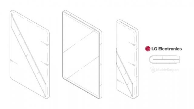 <b>Un nou brevet LG face referire la un design pliabil şi o cureluşă specială pentru ţinerea telefonului în mână</b>Sud-coreenii de la LG au primit în această săptămână un brevet nou ce face referire la un telefon cu design pliabil, unul nemaivăzut până acum prin prisma unei curelușe speciale de purtare pe care o vedem reprezentată în schițe în spatele