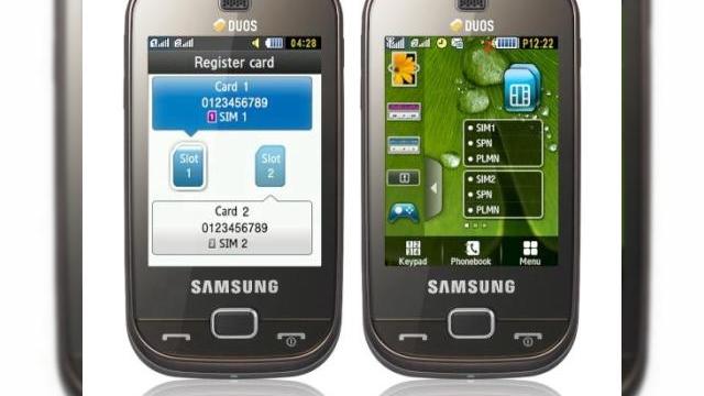 <b>Samsung B5722 si C6112, telefoane dual SIM gata de lansare in Europa</b>Daca sunteti in cautarea unui telefon dual SIM, Samsung are 2 handseturi promitatoare pentru dumneavoastra, modelele B5722 si C6112, care urmeaza sa soseasca pe piata europeana in luna decembrie. Terminalele fac parte din seria Duos si...