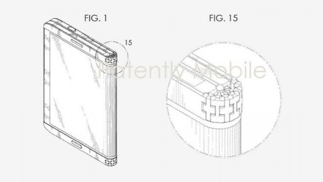 <b>Samsung propune noi design-uri pentru telefoanele pliabile: două ecrane, balama nouă şi format brăţara</b>Sud-coreenii de la Samsung au continuat să primească noi brevete chiar și în perioada târgului de tehnologie MWC 2018, atunci când au fost oferite patente asociate unor telefoane pliabile. Acestea au rolul de a ne prezenta design-uri propuse