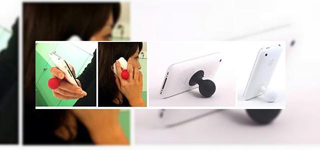 <b>iStand: un suport ieftin si cochet pentru iPhone</b>Daca sunteti in cautarea unui cadou de Sfantul Andrei/ Mos Nicolae pentru un posesor de iPhone, iStand este o idee destul de buna. Acest accesoriu este un suport pentru handset, de dimensiuni reduse si cu un design dragut. &nbsp; &nbsp; Produsul costa...