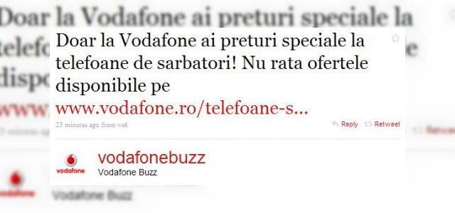 <b>Jalnica oferta promotionala de telefoane a Vodafone, cu ocazia sarbatorilor!</b>Daca vorbim de Vodafone, ne-am astepta la ceva extraordinar cand vine vorba de oferte promotionale, mai ales cu ocazia sarbatorilor de iarna! De acea ma simt&nbsp; cel putin frustrat, daca nu chiar jignit de oferta de preturi de sarbatori pentru telefoane...