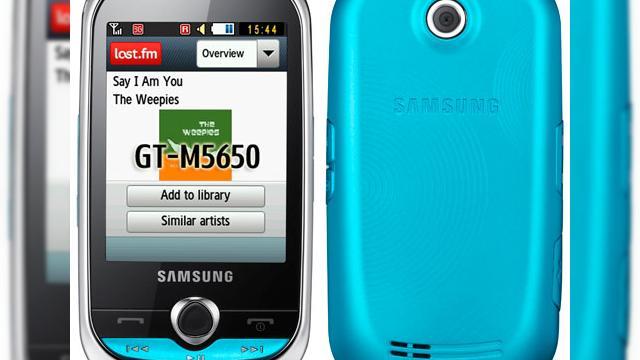 <b>Samsung M5650 Lindy, succesorul lui Corby, anuntat oficial</b>Samsung tocmai a anuntat oficial noul telefon M5650 Lindy, cunoscut drept "fratele mai mare" al celebrului model Corby (S3650). Terminalul foloseste acelasi design ca si Corby si va fi tentant pentru publicul format din adolescenti. M5650 incorporeaza un...