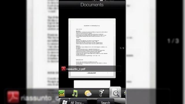 <b>TouchFLO 3D 2.5 are un tab nou: Documents</b>Developerii priceputi ai comunitatii XDA Developers au reusit sa afle un detaliu interesant despre noua interfata TouchFLO3D 2.5 a celor de la HTC. Se pare ca aceasta va include un tab Documents, care va include documente din folderul My Documents. &nbsp;...