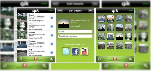 <b>Qik Live, acum intr-o noua versiune pe iPhone, gata de transmisie video live</b>Dupa lansarea aplicatiei UStream, iata ca aflam ca acum este disponibila pe iPhone o noua varianta a aplicatiei Qik, care suporta transmisiuni video live, indiferent de ce model de iPhone folositi (EDGE, 3G sau 3GS). Noua versiune a aplicatiei Qik permite...