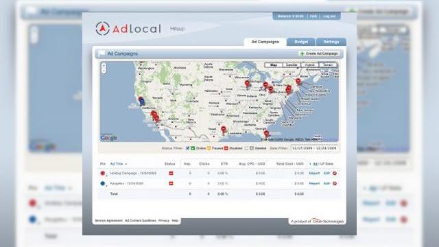 <b>AdLocal, advertising mobil bazat pe locatie, in curand la putere</b>Desi predictiile sunt foarte roz pentru viitorul advertisingului mobil, intrebarea care se pune in acest domeniu este daca vor triumfa motoarele de cautare si reclamele integrate sau platformele de reclame bazate pe locatie. AdLocal ar putea da raspunsul...