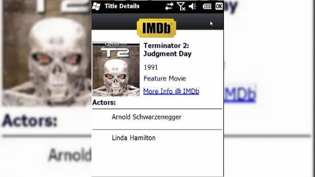 <b>IMDB Mobile 0.1, aplicatie IMDB pentru telefoanele Windows Mobile</b>Daca sunteti un cinefil care doreste sa fie mereu la curent cu ultimele hituri box office si seriale, atunci aplicatia IMDB Mobile 0.1 pentru platforma Windows Mobile va va fi folositoare. Retineti ca ea necesita .NET Framework 3.5 si o puteti admira in...