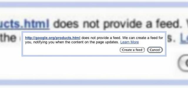 <b>Urmareste acum modificarile oricarui site fara feed-uri, prin Google Reader</b>Prin intermediul feed-urilor, puteti urmari update-urile paginilor web cu usurinta, fie ca e vorba de bloguri sau site-uri de stiri. Din pacate, nu toate paginile de pe web dispun de feed-uri, astfel ca Google Reader a lansat o noua functie care permite...