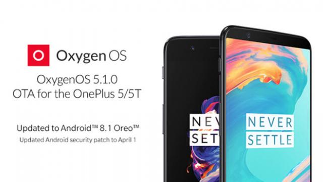 <b>OnePlus 5 și OnePlus 5T sunt actualizate la Android 8.1 Oreo; Varianta 5T primește noi gesturi de navigare</b>Începând de astăzi cei de la OnePlus dau startul programului de actualizare la Android 8.1 Oreo pentru smartphone-urile OnePlus 5 și OnePlus 5T, varianta din urmă fiind totuși doar singura care se bucură și de noile gesturi de navigare ce amintesc