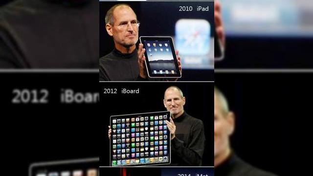 <b>iPhone > iPad > ?; cum va arata viitorul produselor Apple</b>Iata ca aflam prin intermediul unui tweet al lui Adrian Boioglu cum va arata viitorul terminalelor Apple si implicit urmasii lui iPhone, daca Steve Jobs continua in aceeasi linie inceputa de iPad. Vom trece la terminale tot mai mari, gigantice chiar, fix...