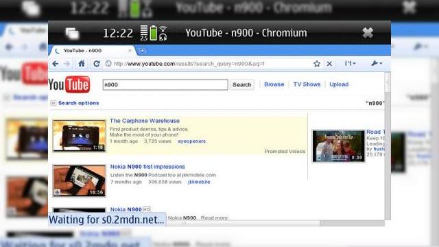 <b>Google Chrome disponibil acum pe Nokia N900</b>Dupa ce am vazut versiunea mobila de Firefox pe Nokia N900, a venit momentul celui mai rapid browser de pe Pamant, Google Chrome sa fie portat pe terminalul produs de finlandezi. Aceasta versiune de Chrome nu a fost portata oficial de Google, ci este...