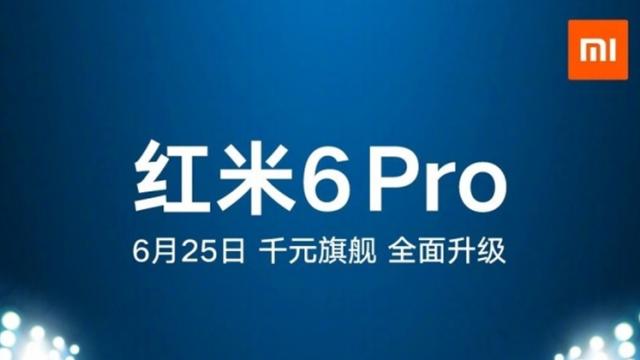 <b>Xiaomi Redmi 6 Pro va sosi pe 25 iunie, inaugurând bretonul în zona midrange a companiei chineze</b>Cei de la Xiaomi continuă să pregătească noi telefoane pentru debut în perioada următoare, astfel că după modelele Redmi 6 și Redmi 6A este rândul lui Redmi 6 Pro să debuteze oficial. Acest telefon ar urma să fie prezentat chiar pe data de