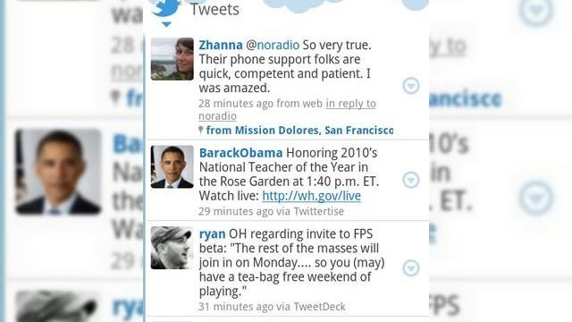 <b>Twitter lanseaza propria aplicatie oficiala pentru Android (Video)</b>Twitter a anuntat cu 2 saptamani in urma ca va dezvolta propria aplicatie pentru Android, in varianta oficiala si iata ca isi respecta promisiunea, lansand clientul respectiv. Disponibil de ieri prin Android Market, softul poate fi urmarit in actiune in...