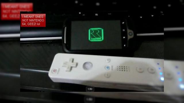 <b>Jocurile de pe terminalele Android, controlate de un Nintendo Wiimote (Video)</b>Asteptam de mult timp o astfel de inovatie, dar iat-o disponibila de abia acum, datorita genialilor hackeri de la XDA Developers. Putem in sfarsit folosi un joystick Nintendo Wiimote pentru a controla un joc de pe un telefon mobil, modelul in cauza fiind...