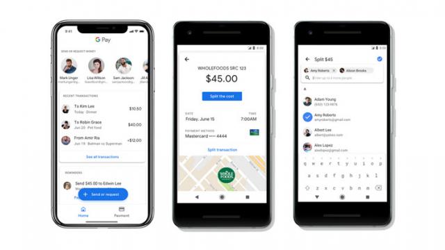 <b>Google Pay primeşte în sfârşit integrare a biletelor la concerte şi filme, bilete de avion şi transferuri de bani peer to peer</b>După o lungă perioadă de așteptare iată că serviciul Google Pay primește în sfârșit integrare pentru bilete la concerte, bilete de avion și multe altele, bilete ce vor fi afișate direct în aplicație. Mai aflăm cu această ocazie și faptul că 