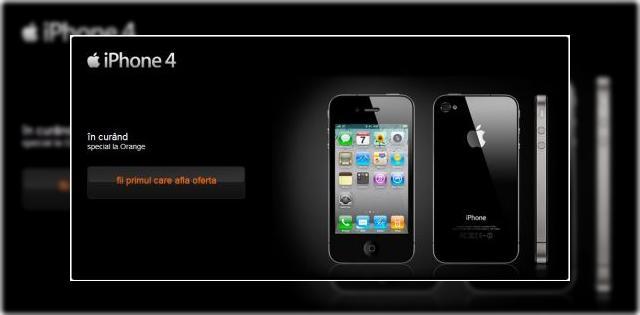 <b>iPhone 4 soseste in Romania prin Orange!</b>Orange Romania a anuntat ca va lansa iPhone 4 in tara noastra in saptamanile viitoare, iar daca doriti sa aflati data la care telefonul va fi disponibil si oferta asociata acestuia, puteti completa formularul de aici iPhone 4 soseste in Romania prin...