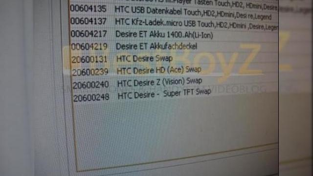 <b>HTC Desire HD (HTC Ace) si HTC Desire Z (HTC Vision), descoperite in sistemul Vodafone Germania</b>Doua dintre cele mai misterioase smartphone-uri HTC, Desire HD (Ace) si Desire Z (Vision) si-au facut recent aparitia in sistemul operatorului Vodafone Germania. Din cate stim pana acum despre aceste handseturi, HTC Desire HD seamana destul de mult cu HTC...