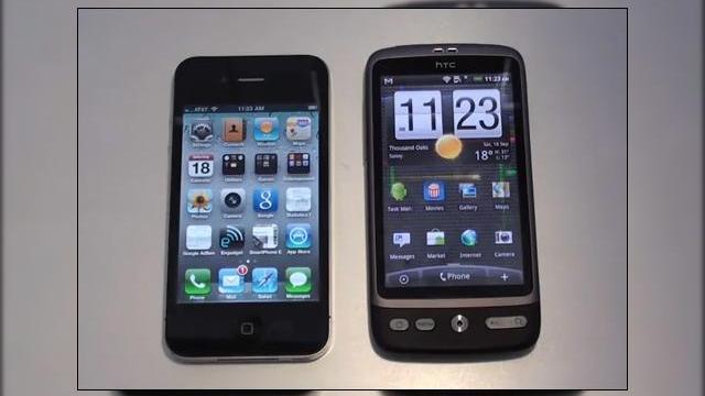 <b>iPhone 4 versus HTC Desire: cine castiga? (Video)</b>Intr-o serie de clipuri ale celor de la SmartPhoneEnvy, putem vedea un duel destul de interesant intre faimosul iPhone 4 si HTC Desire. Am putea incepe chiar noi acest duel, spunand ca lui HTC Desire nu ii scade dramatic semnalul daca il tinem cu mana...