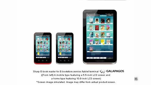 <b>Sharp anunta primul sau tablet Android: Galapagos</b>Inca un jucator mare a intrat pe piata tableturilor Android! Este vorba de Sharp, care a anuntat ieri terminalul Galapagos in Tokyo, acest brand reprezentand atat un tablet, cat si un e-reader si un serviciu care va oferi carti digitale utilizatorilor....