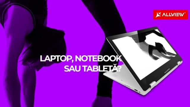 <b>Allview Allbook Y este un nou hibrid laptop-tabletă de la Allview; Iată un teaser</b>Aflăm astăzi pe seama unui teaser faptul că Allview pregătește lansarea unui nou dispozitiv interesant. Astfel, după televizoare vom vedea lansat un hibrid laptop-tabletă numit Allbook Y care va rula din fabrică sistemul de operare Windows 10